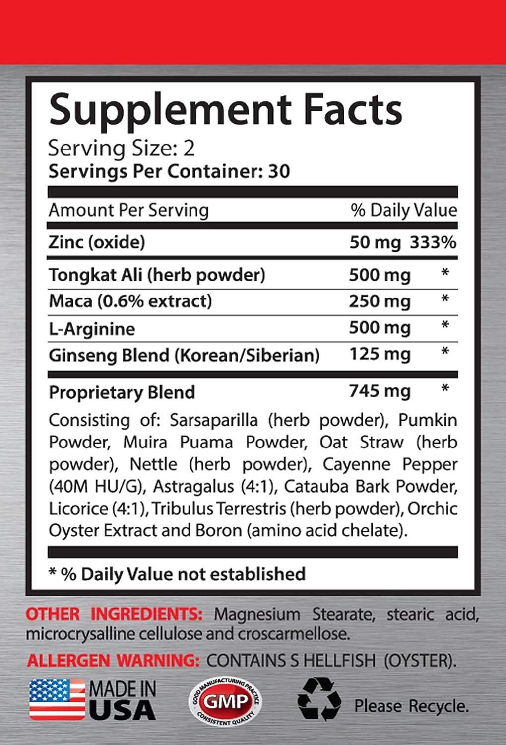 Amazon.com: Longjack Tribulus - Longjack 2170mg - Increase Sex Drive ...