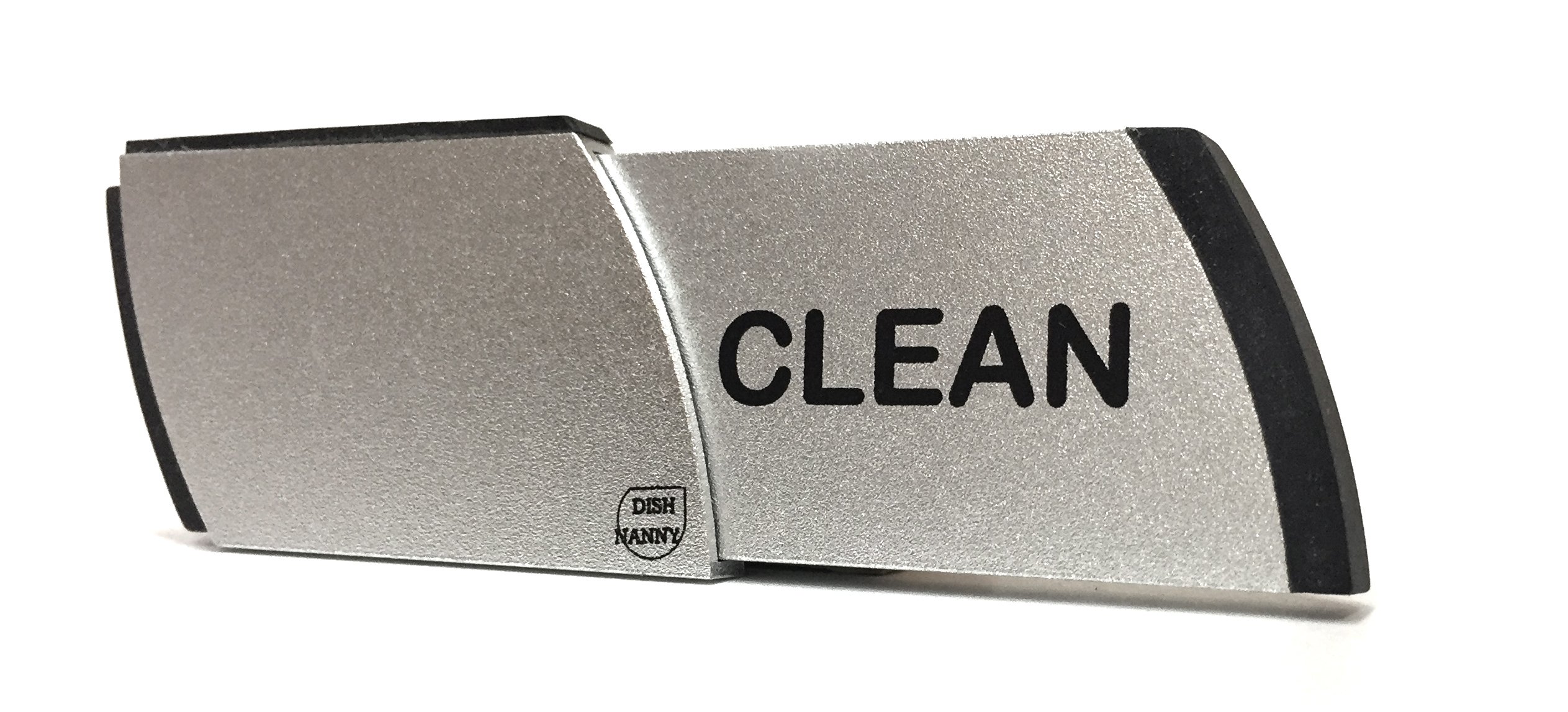 Premium Metal Dishwasher Clean Dirty Sign Contemporary