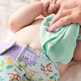Bambino Mio Reusable Baby Wipes Everyday 10 Pack Cloud view 6