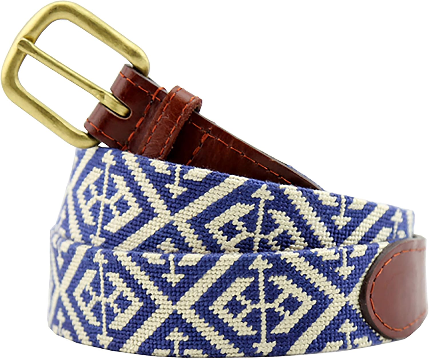 Smathers & Branson Men's Needlepoint Belt Amazon.ca Clothing & Accessories