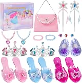 LOYO Princess Shoes Dress Up Set for Girls 3-6 Years Shoes Wands Jewellery view 1