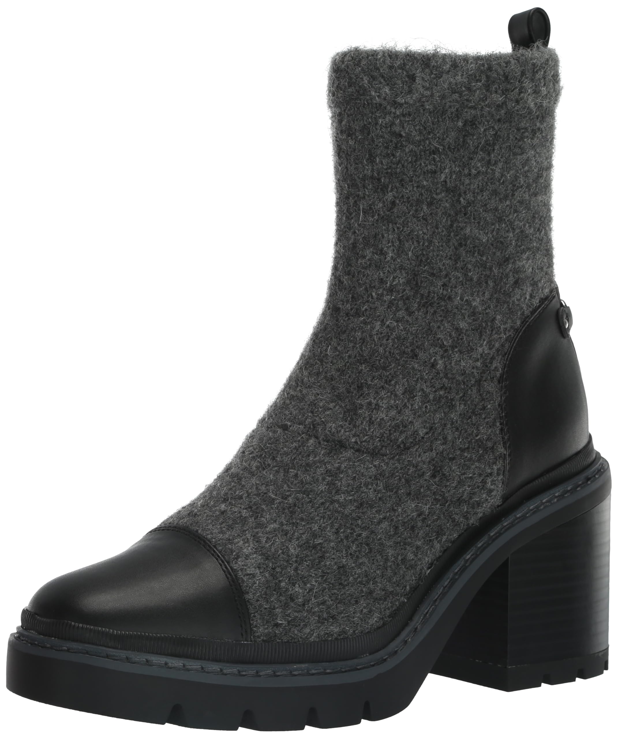 Photo 1 of Sam Edelman Rozanna Ankle Boot Charcoal/Black 9.5 Medium