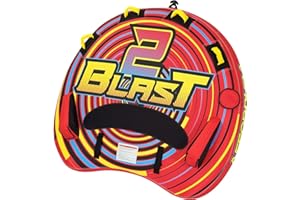 Affordura Water Tubes with Fins Towable Tubes for Boating, Boat Tubes and Towables with Quick Connector and Storage Bag (67/76/93in, 2/3/4 Person Tube)