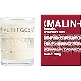 MALIN+GOETZ 9oz Scented Candle | Hand-Poured Soy Wax with Unique Fragrance Blends | Clean-Burning, Vegan & Cruelty-Free | Bergamot, Sage, Otto, Tomato, Strawberry, Cannabis, Dark Rum & Leather