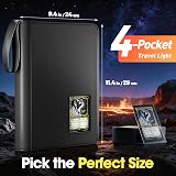 ProCase Top Loader Binder for Cards 144 Card 3x4 Pockets Black view 3