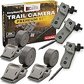 The...Cam EasyNest-6 Trail Camera Premium Mounting Kit – 3 Pack EasyHow-PRO Adjustable Camera Holders + 3 Pack EasyStrap Nylo