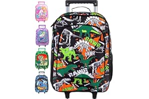 CCJPX Kids Luggage for Boys and Girls, Toddler Rolling Travel Carry on Suitcase with Wheels