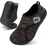 Womens Walking Shoes Comfortable Wide Diabetic Shoes Adjustable Zero Drop Edema Shoe Breathable Neuropathy Nursing Shoes Casual Wide Width Sneakers