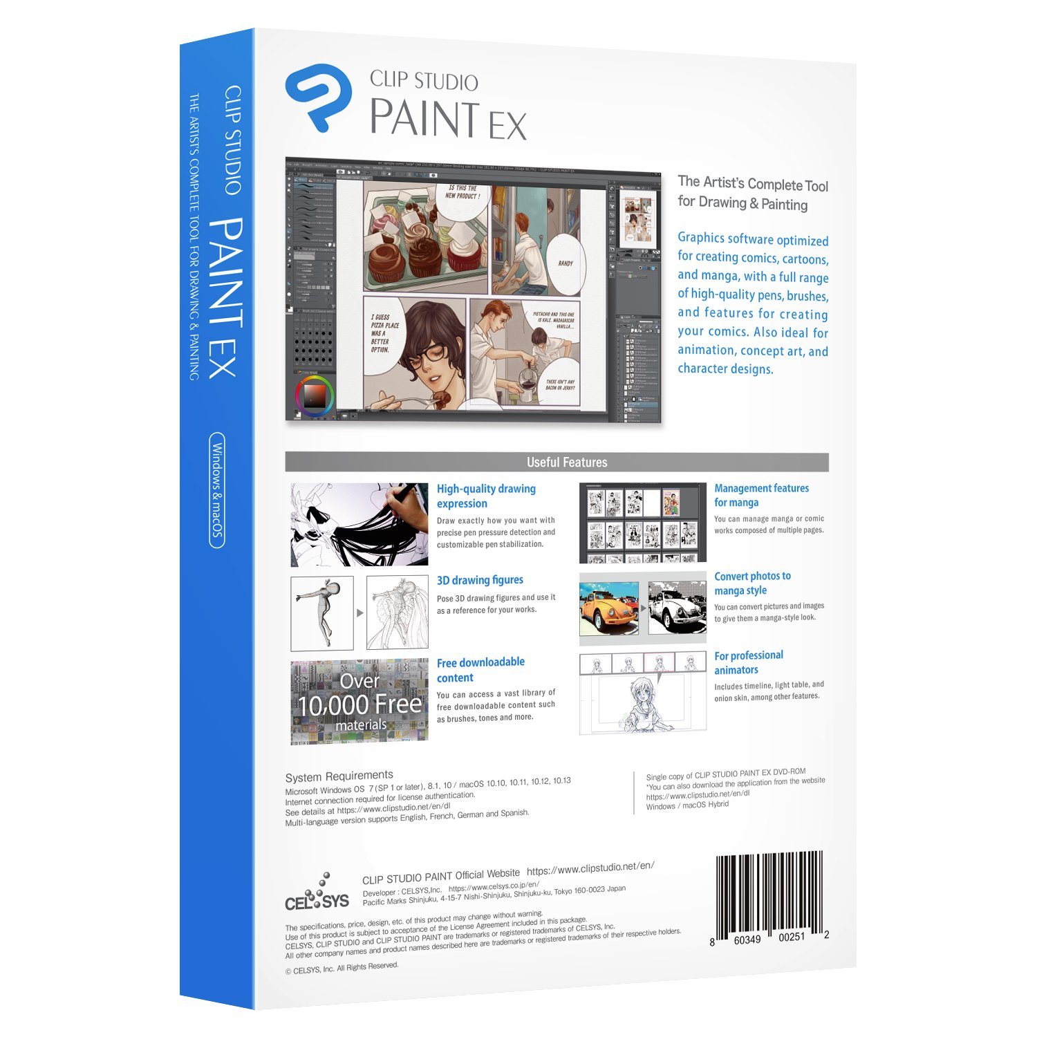 Mua CLIP STUDIO PAINT EX - Version 1 - Perpetual License - for ...