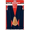 Task T77409 Full Elastic Tradesperson's Suspenders, Blue
