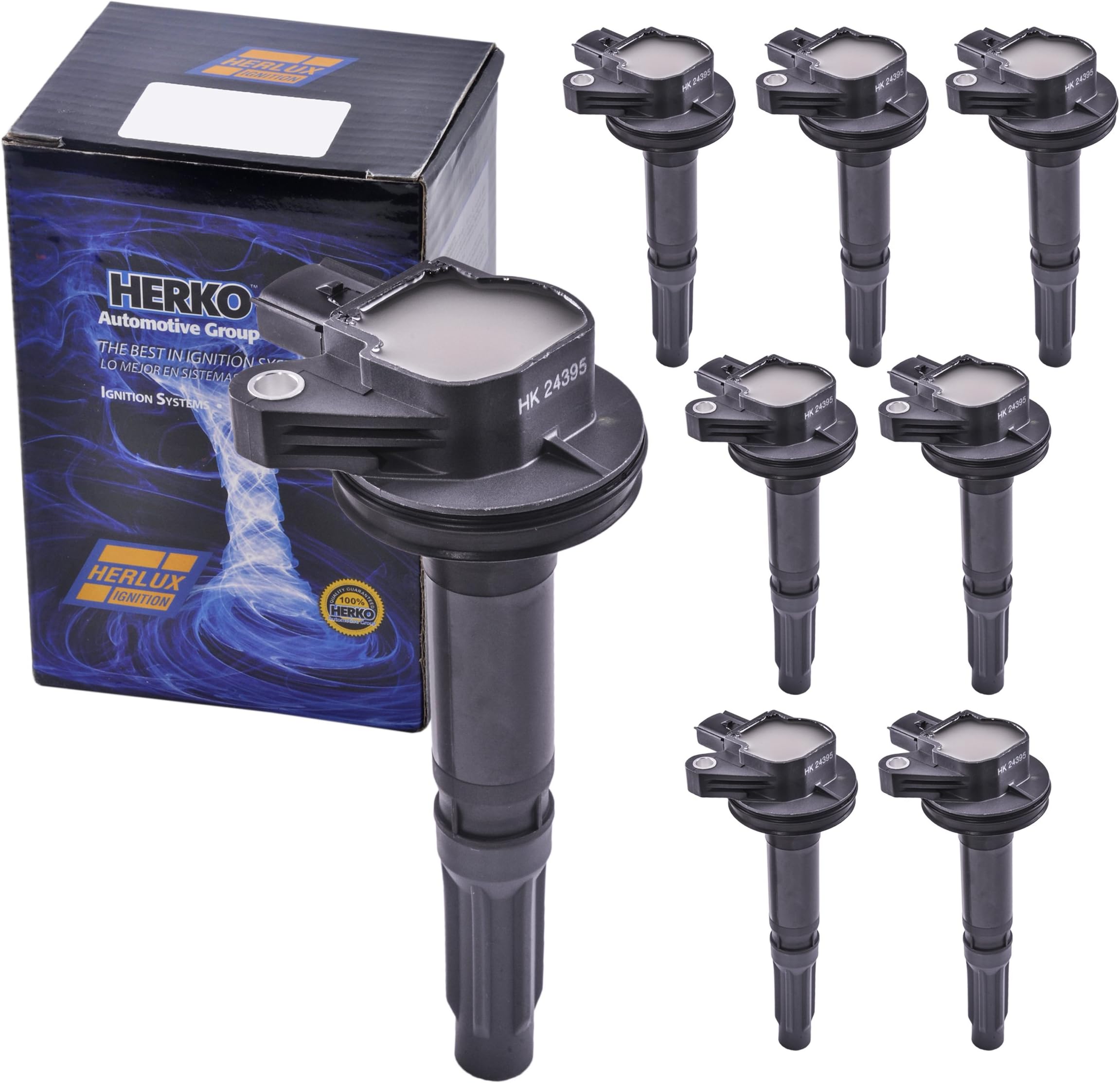 Set of 8 Herko B181 Ignition Coils For Ford 5.0L V8 2011-2016