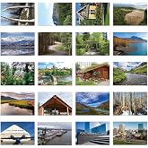 xtvinvm Anchorage Alaska Travel Postcards from Around the World Set of 20 | Vintage Postcards for Mailing 4x6 Postcards Travel Decor Post Cards Bulk Travel Souvenirs Christmas Birthday Gifts
