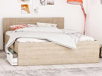 Bett Kompaktbett Bettrahmen Doppelbett Bettgestell Schlafzimmermöbel 'Dallas I' 180x200 cm