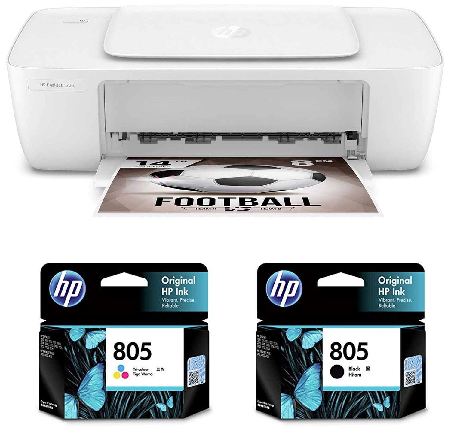 Amazon.in Buy HP DeskJet 1212 Single Function Inkjet Colour Printer