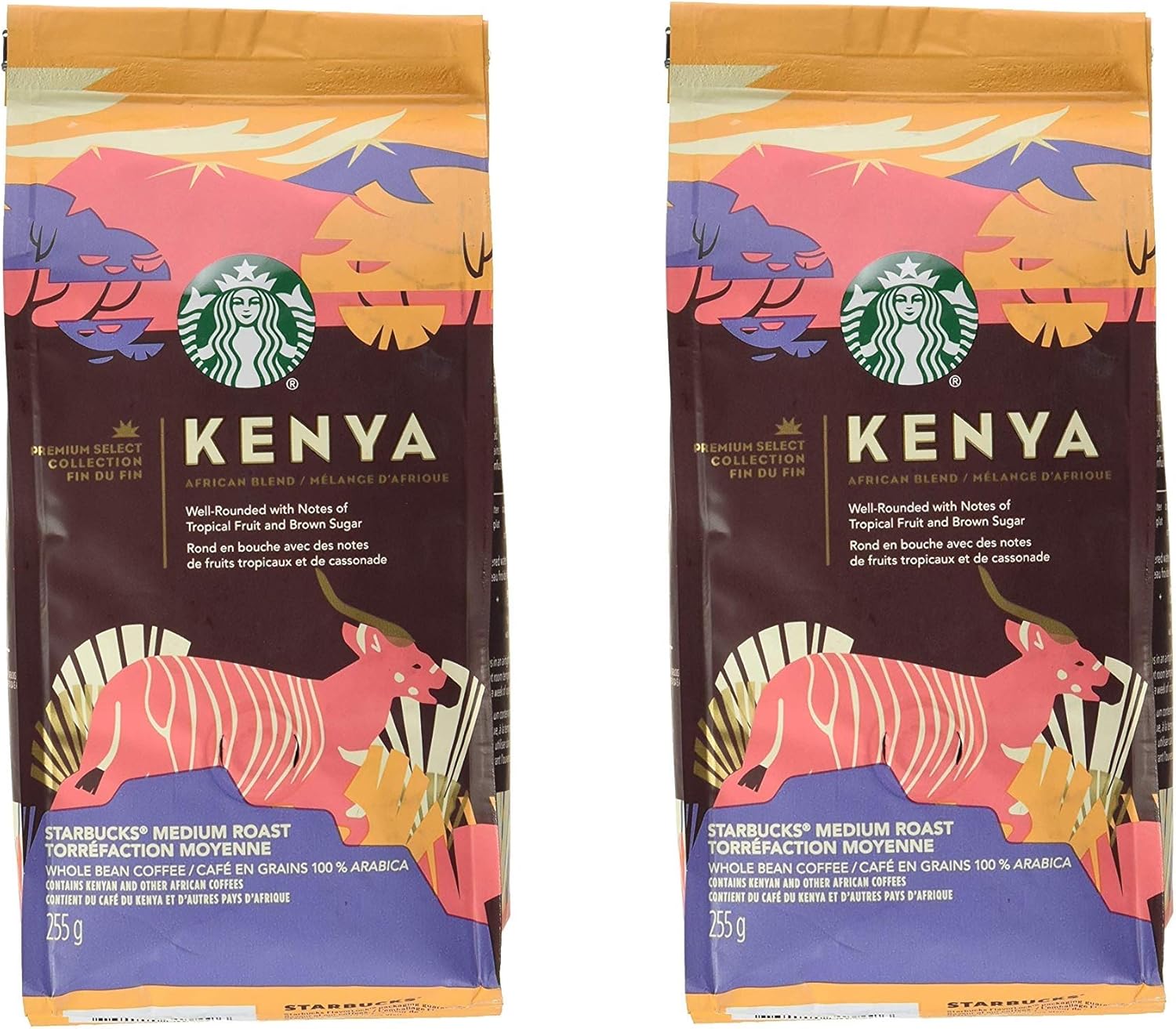 Starbucks Kenya Blend Whole Bean Coffee, Kenya (510 GR Kenya Medium Roast) Amazon.ca Grocery