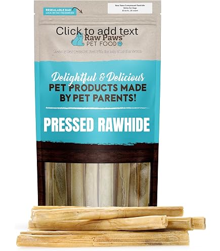Amazon.com : Raw Paws Compressed Rawhide Bones for Dogs, 8-inch, 5