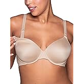 Vanity Fair Women’s Maternity Nursing Bras for Breastfeeding: Front Clip Underwire Bra Stretch Cups, Available in Multipacks
