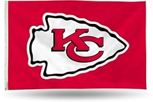 Rico Industries NFL Standard 3' x 5' Banner Flag Single Sided - Indoor or Outdoor - Home Décor