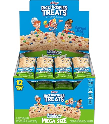Kellogg's Rice Krispies Treats 52個入り Kellogg's Rice Krispies Treats Mini Squares, Original with
