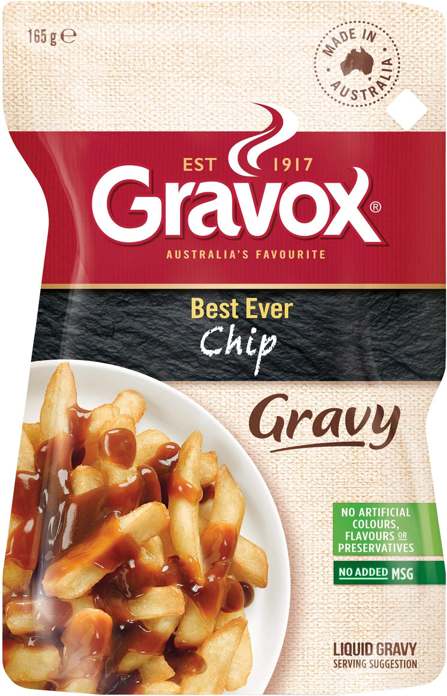 Gravox Our Best Ever Chip Liquid Gravy 165g