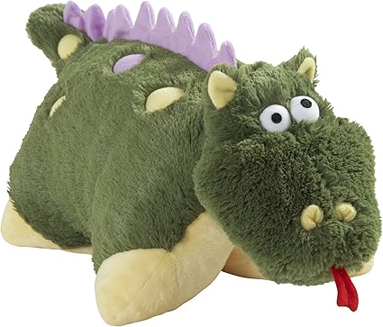 Amazon Com My Pillow Pet Dragon Small Green Toys Games