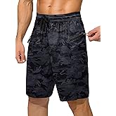 Men's Swim Trunks Quick Dry Board Shorts with Zipper Pockets Beach Shorts Bathing Suits for Men - No Mesh Liner