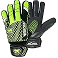 MAMBA Kids Soccer Goalie Gloves Youth Goalkeeper | Durable, Quality Latex Palm & Back Hand | Double Length Latex Wrist Support | Outstanding Design | Goalie Gloves for Kids - Boys & Girls