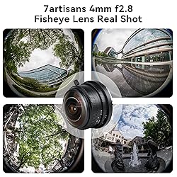 7Artisans 4mm F2.8 Fisheye Ultra Wide Angle Lens