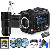 Blackmagic Design Pyxis 6K Full-Frame Cinema Box Camera (CINECAMCPYXA60LFL) + Panasonic 70-200mm Lens + 128GB CFexpress Type B Card + Case + Tripod + BP-U35 + More