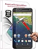 PThink&reg; Premium Tempered Glass Screen Protector for Google Nexus 6P with 9H Hardness/Anti-scratch/Fingerprint resistant (Google Nexus 6P)