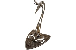 Skull Hooker Table Hooker Powder Coated Steel Trophy Mount - Perfect Kit for Table Display of Taxidermy Deer Antlers and Other Skulls - Available in Graphite Black and Robust Brown