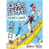 Hasbro Gaming Chutes and Ladders: The Cat in the Hat Edition Board Game | Preschool Games | 2 to 4 Players | 15 Mins. | Ages 3+ | Kids Gifts