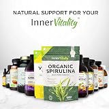 Inner Vitality Organic Spirulina 1000x Tablets 250mg Easy to Swallow view 6