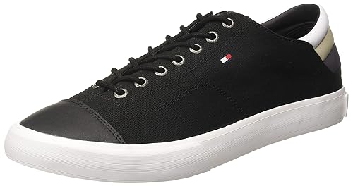 tommy hilfiger black sneakers