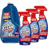 Bundle of OxiClean Max Force Laundry Stain Remover Spray, 12 Fl. Oz, 3-Pack​ + OxiClean Max Force Laundry Stain Remover Spray Refill, 48 fl oz