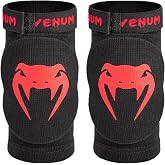 Venum Kontact Elbow Pads - Black/Red - XL