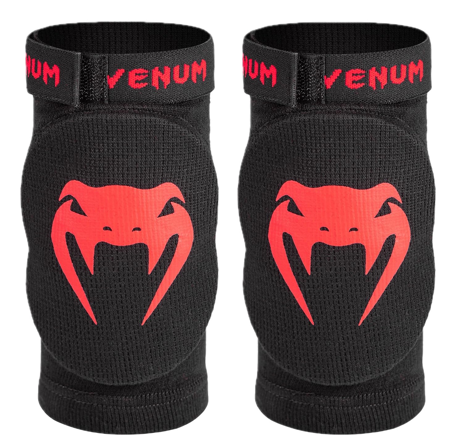Venum, Kontact Elbow Protectors, Men's, M, Black/Red