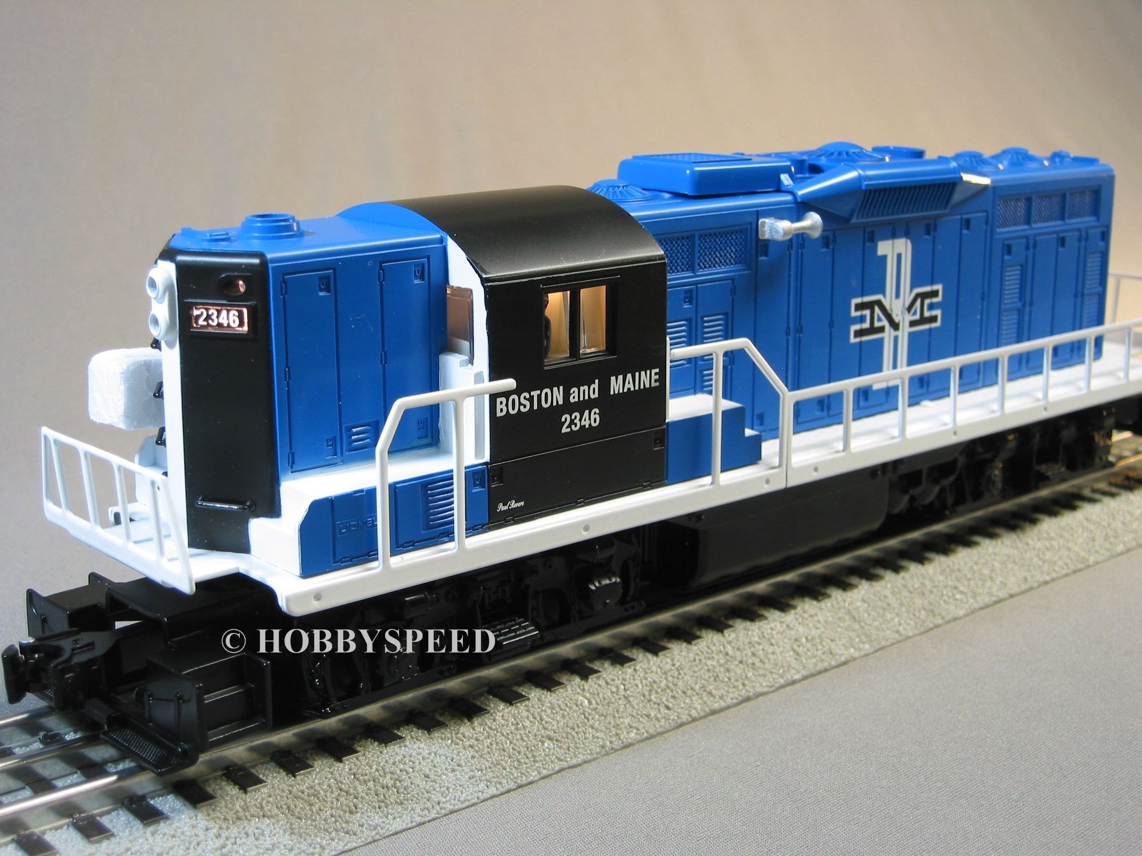 Galleon LIONEL BOSTON & MAINE PAUL REVERE 2346 GP9 DIESEL 681021 O