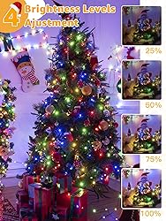 BrightChristmas Christmas Lights 1200 LED 394