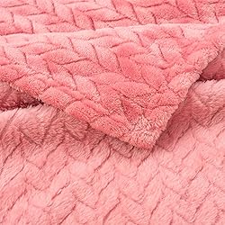 Fuzzy Baby Blanket or Throw Blanket for Girl or