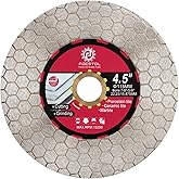 FOCSTOL Diamond Tile Saw Blade - 4.5''(115mm) Cutting & Grinding Disc Wheel for Porcelain Ceramic Tile Marble Granite Artific