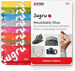 Tesa I000816 Sugru Pegamento moldeable Fórmula Original-Colores Vivos