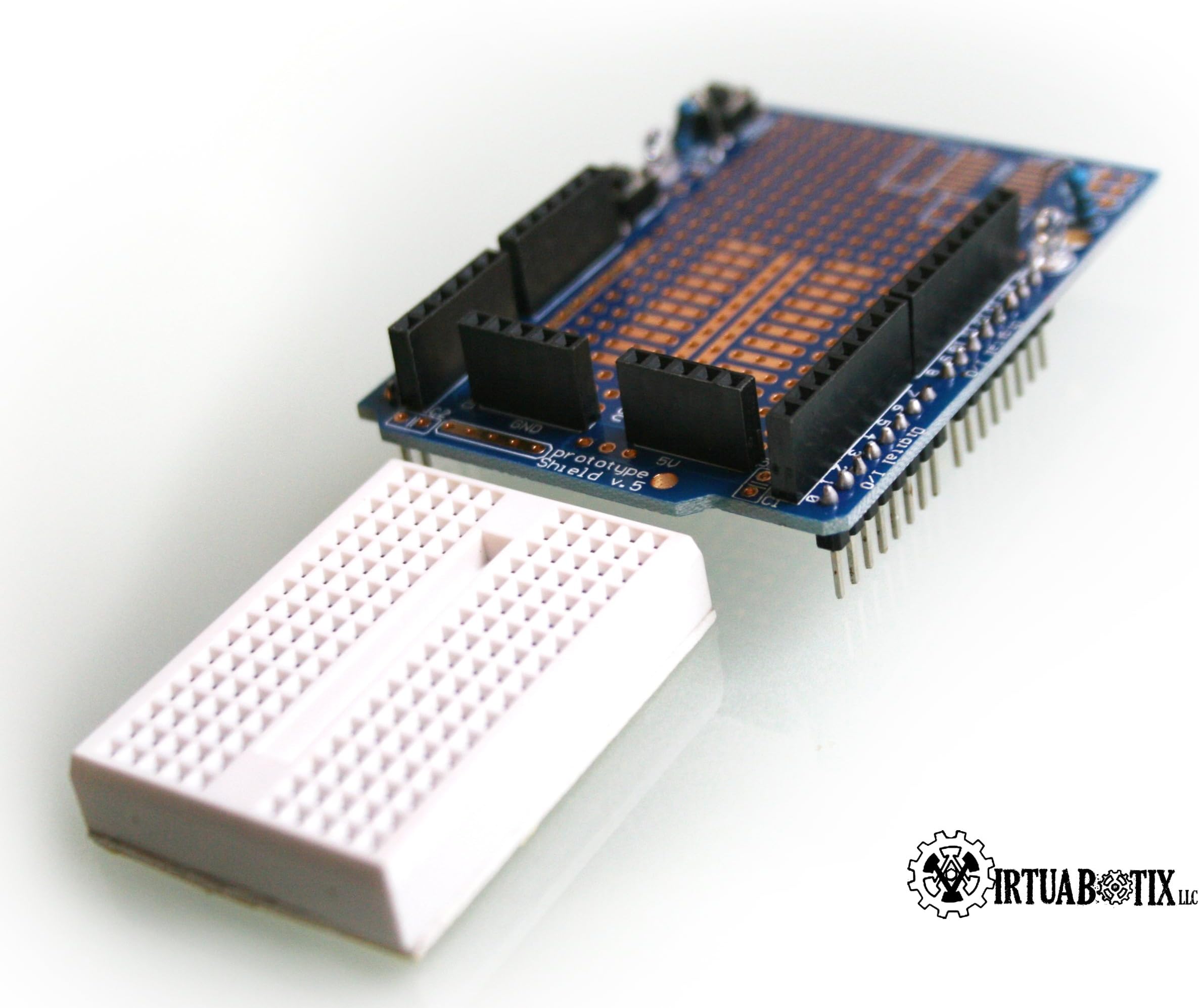 Virtuabotix Fully assembled Arduino Compatible Prototyping Shield