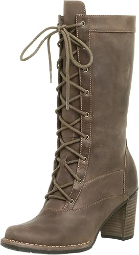 clarks lace up knee high boots