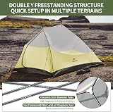 Naturehike Cloud Up 2 Tent 2 Person Lightweight Windproof Waterproof Dome Pro view 4