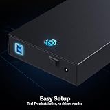 Sabrent USB 3.0 Enclosure 5Gbps 2.5/3.5 Stir USB HDD SSD EC-KSL3 view 6