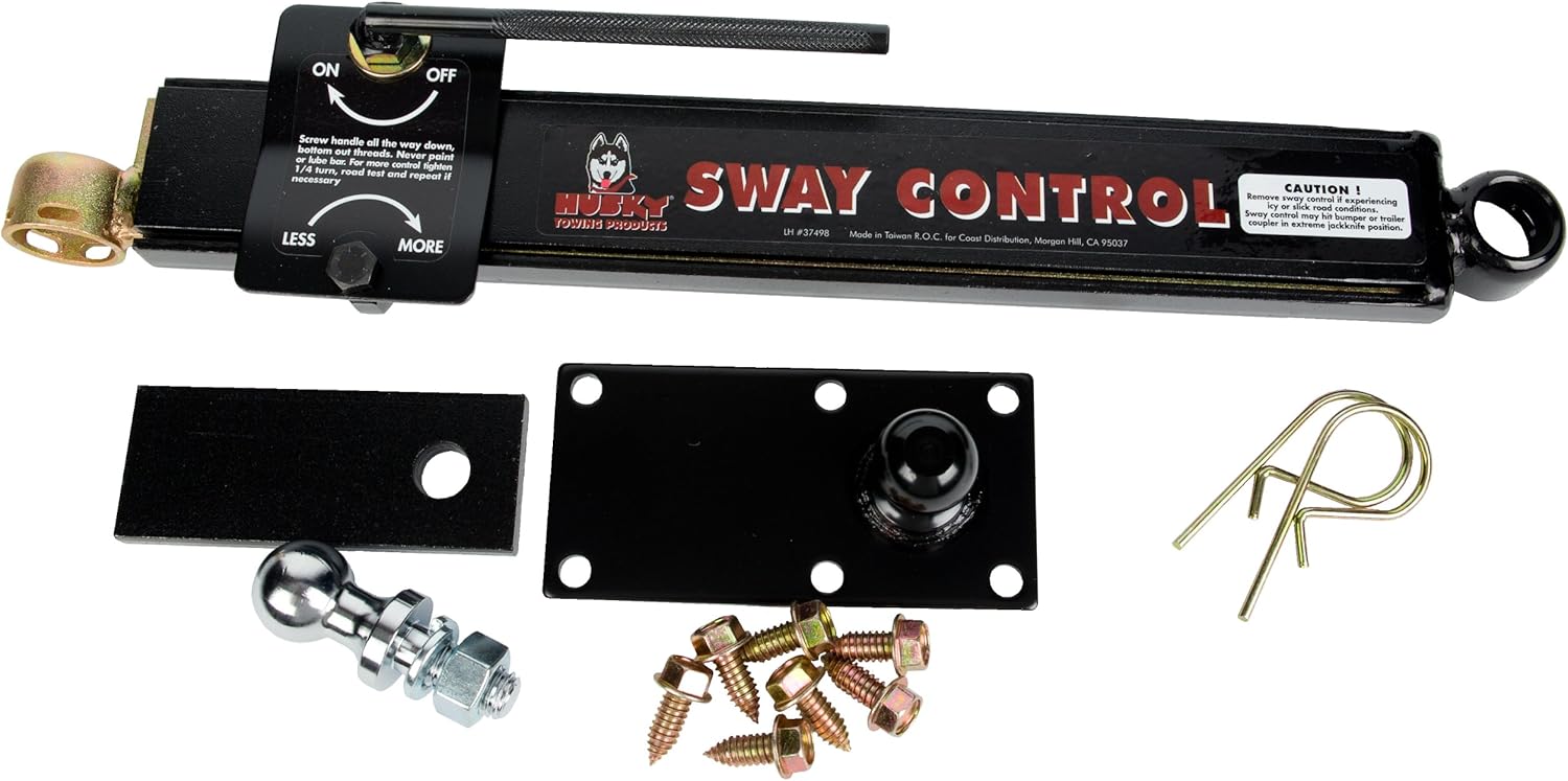Husky 37498 Left Handed Adjustable Sway Control Kit, Furnishings