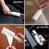 Korbond Lint Roller 7.4m Lint Remover Pet Hair Roller Refills Compatible view 3