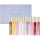 Tocca Luxury Fragrance Wardrobe, Set of 9 Travel Size Women's Perfumes in Giftable Tin Case, Includes Florence, Cleopatra, Stella, Giulietta, Simone, Colette, Belle, Lucia & Laila