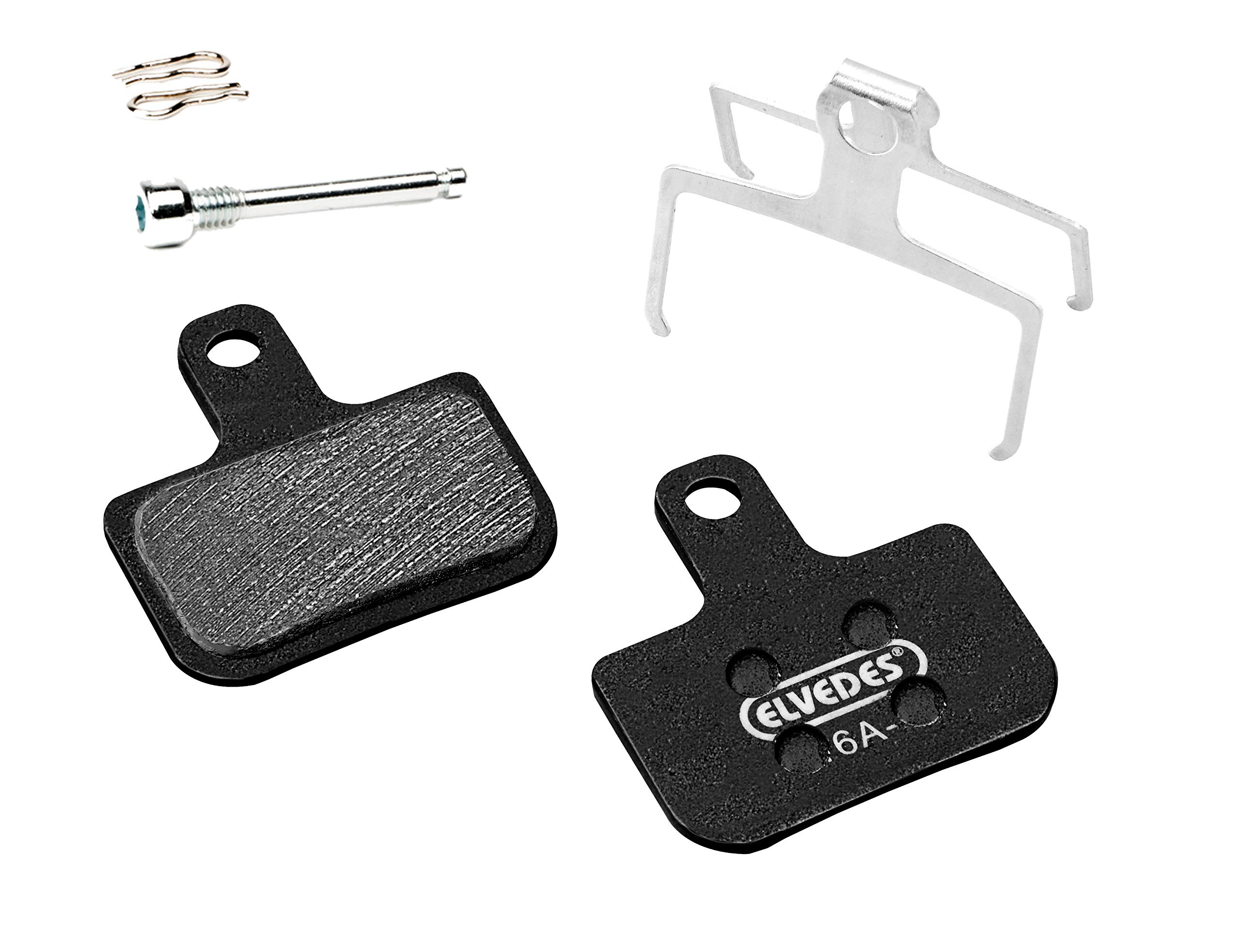 Elvedes SRAM Level TL/Avid DB1/DB3 Brake Pads for Cycle/MTB/E-Bike/Mountain Bike/Road Adult Unisex, Black, Standard